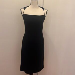 Tahari black dress
